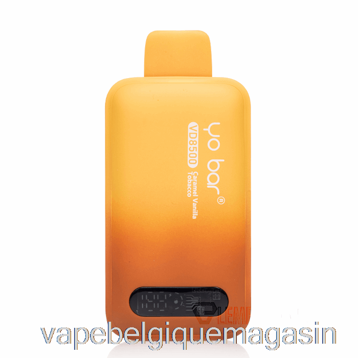 Vape Belgique Yo Bar Vd8500 Jetable Caramel Vanille Tabac